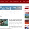 Cənubi Qafqaz Tədqiqatlar Mərkəzinin baş elmi işçisi Orxan Bağırovun “Azərbaycan Avropanın Yaşıl Enerji Bazarında Mövqeyini Gücləndirir” adlı məqaləsi Ceymstaun (Jamestown) fondunun Gündəlik Avrasiya (Eurasia Daily Monitor) jurnalı tərəfindən çap edilmişdir.